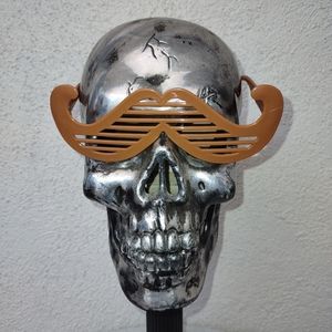 Mustache Glasses Slotted Novelty Celebration Halloween Costume Party Movember